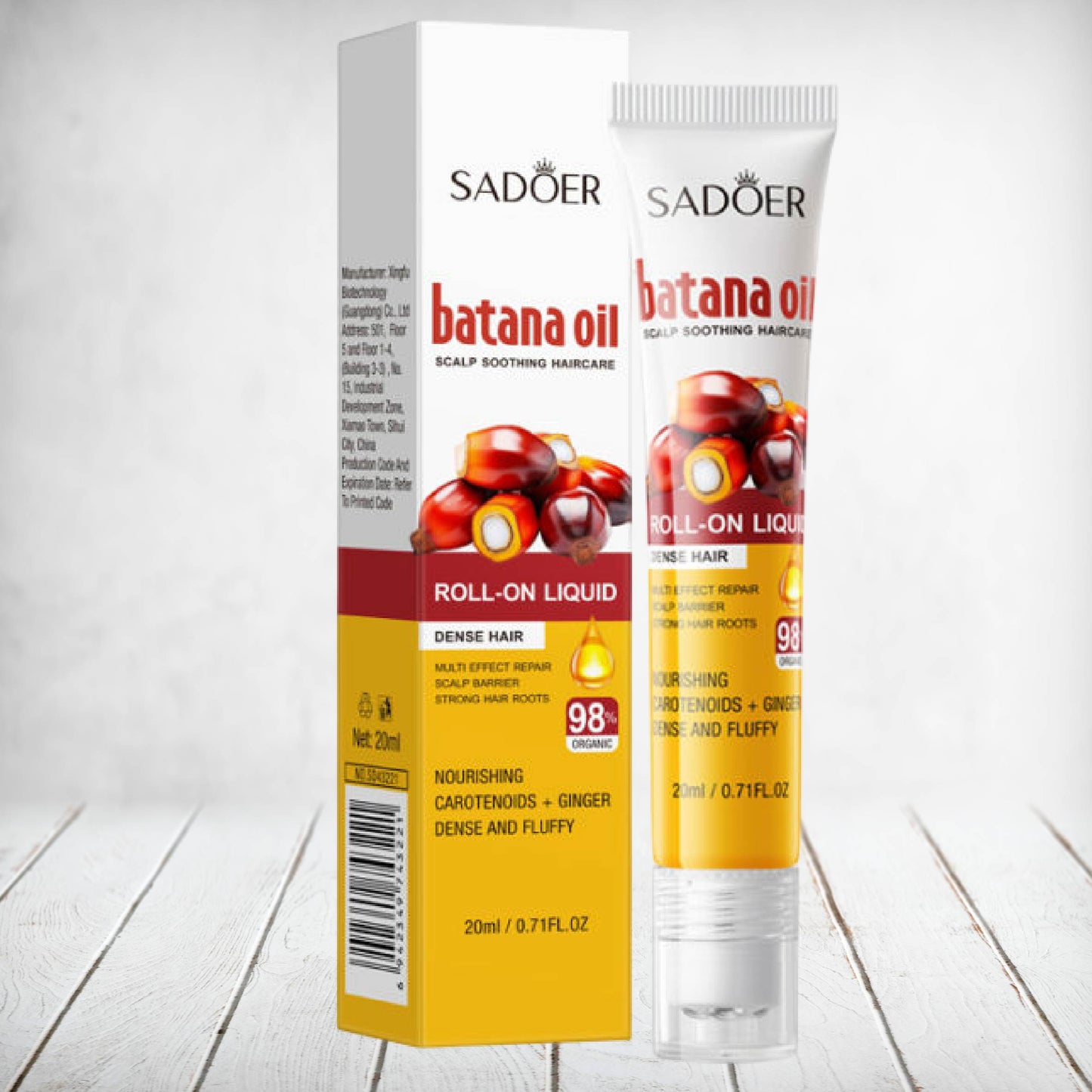 Sandoer Batana Oil Hair Roll On 20ml
