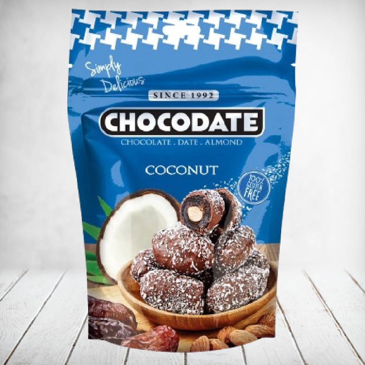 Chocodate - Coconut 70g - Gluten Free