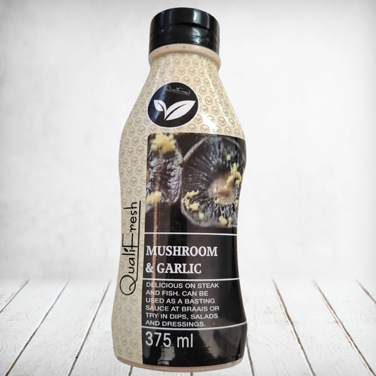 QualiFresh Sauces Mushroom & Garlic 375ml