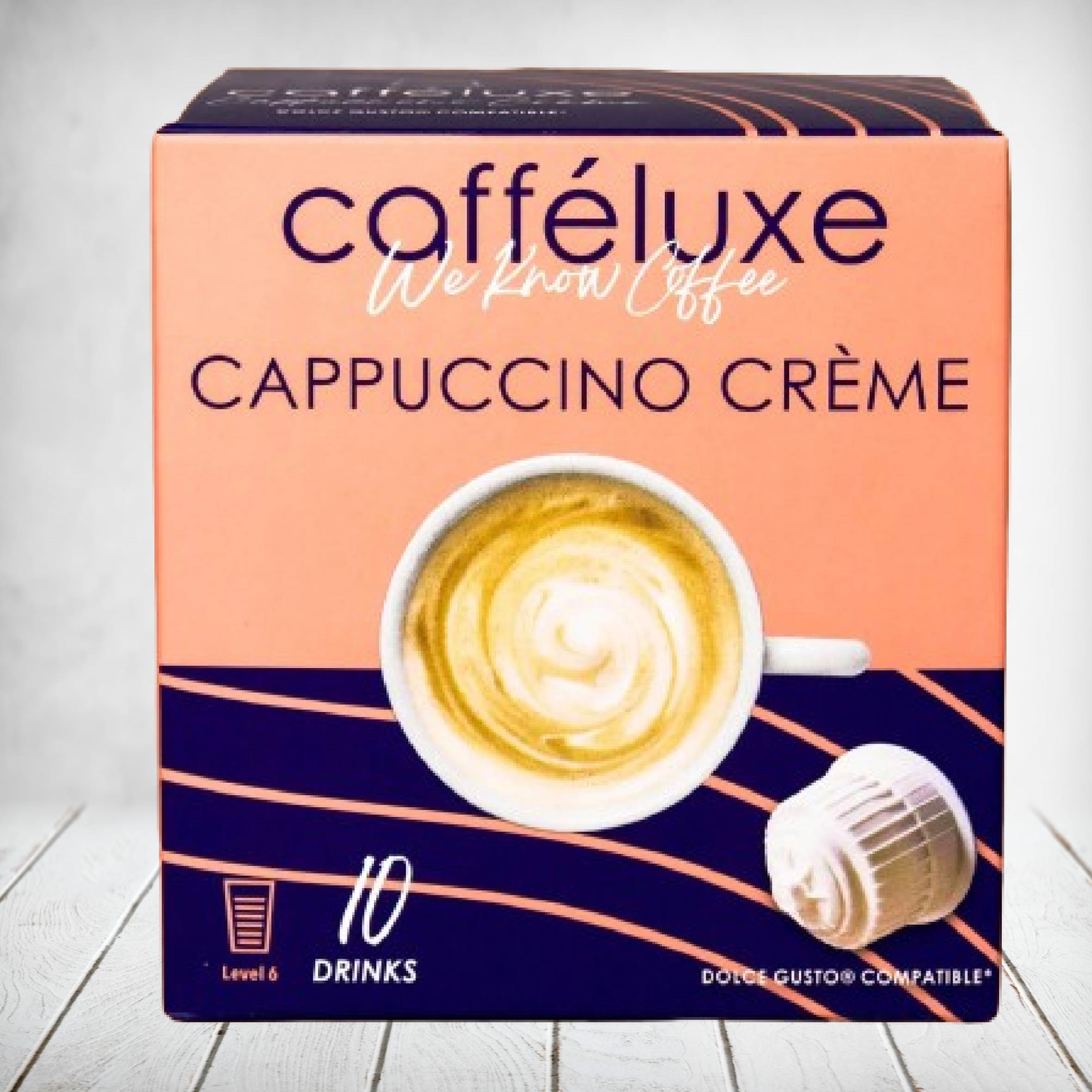 Caffeluxe Dolce Gusto Cappuccino Creme 10s