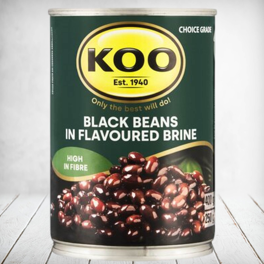 Koo Black Beans in Flavoured Brine 400g