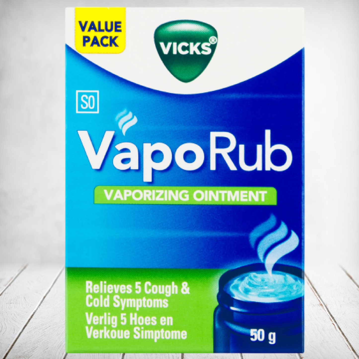 Vicks Vaporub Vaporizing Ointment 50g