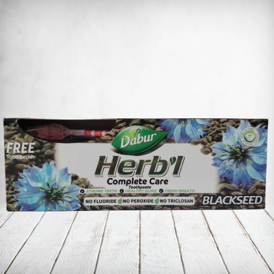 Dabur Herbl Expert Complete Care Blackseed with Toothbrush
