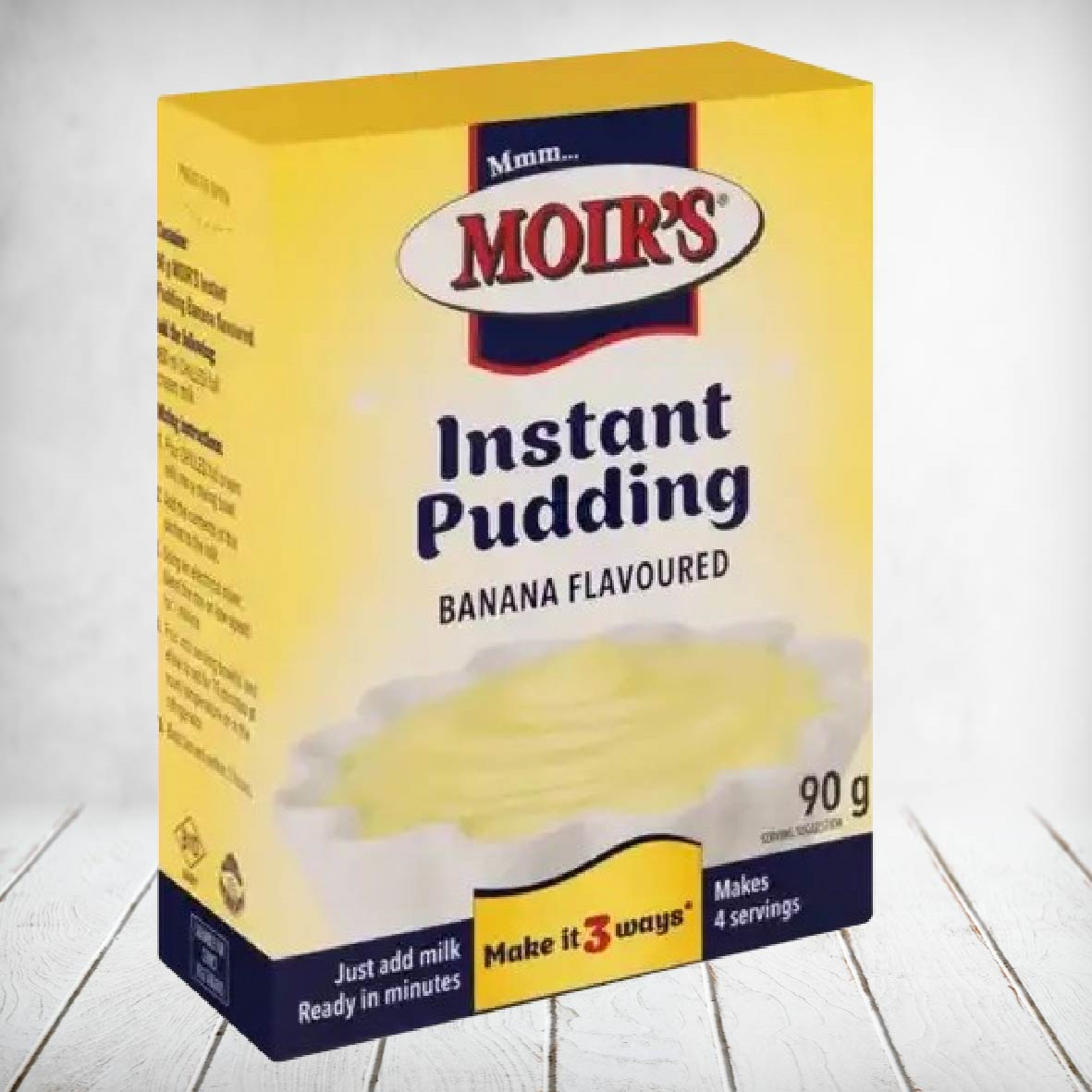 Moirs Instant Pudding - Banana 90g