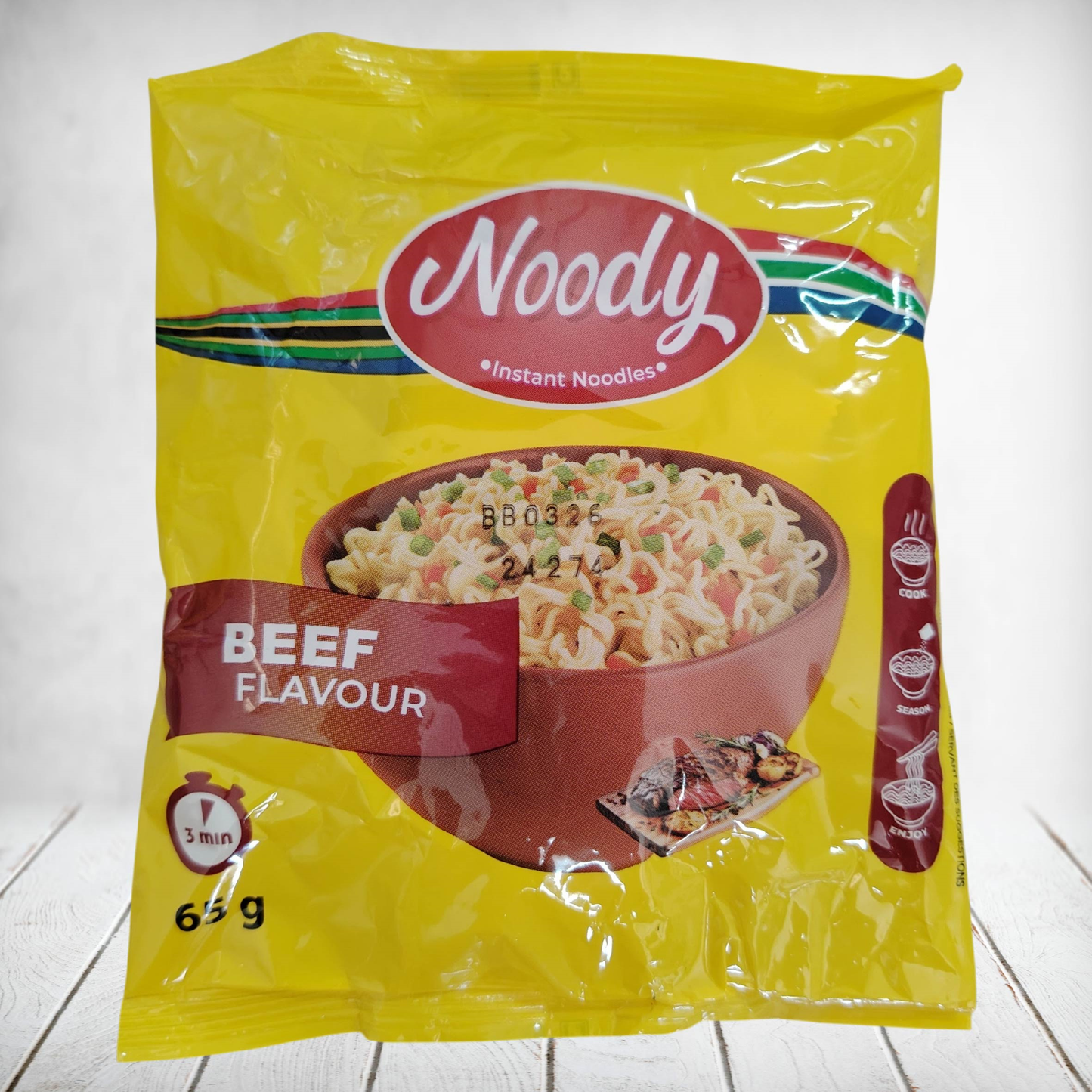 Noody Noodles Beef 5x55g