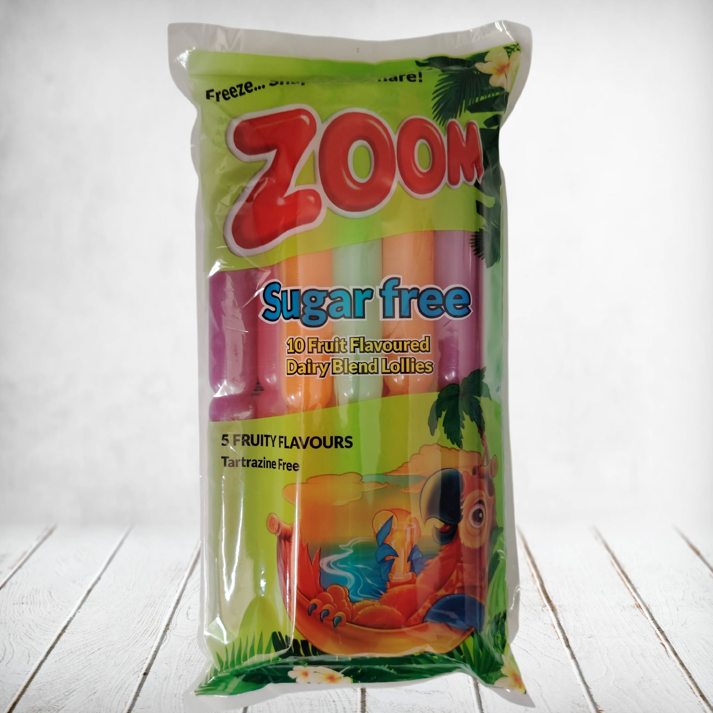 Zoom Sugar Free Dairy Blend Ice Lollies 90ml