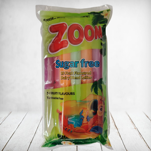 Zoom Sugar Free Dairy Blend Ice Lollies 90ml