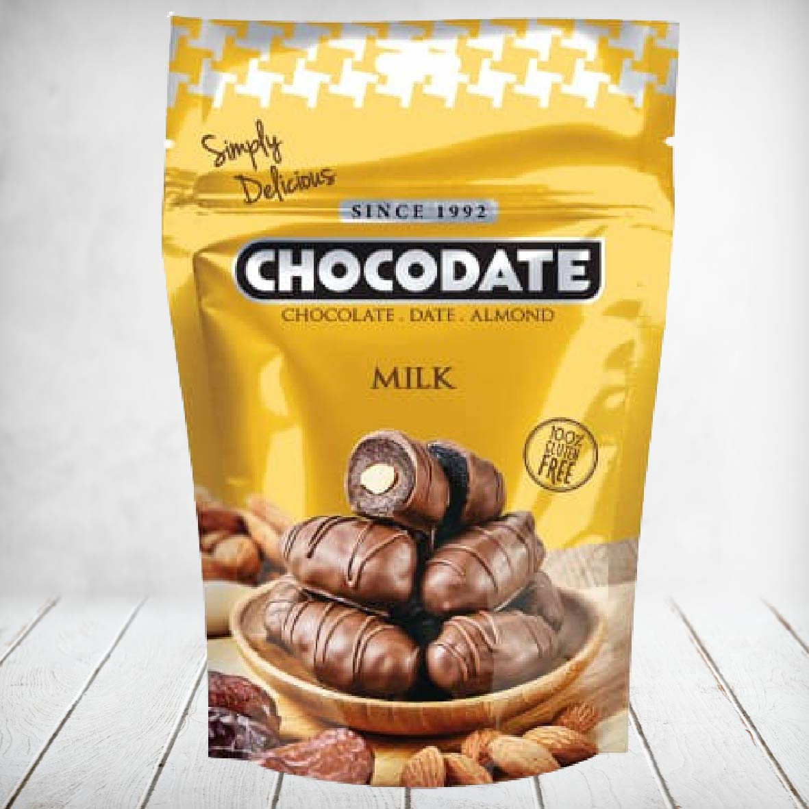 Chocodate - Milk 70g - Gluten Free