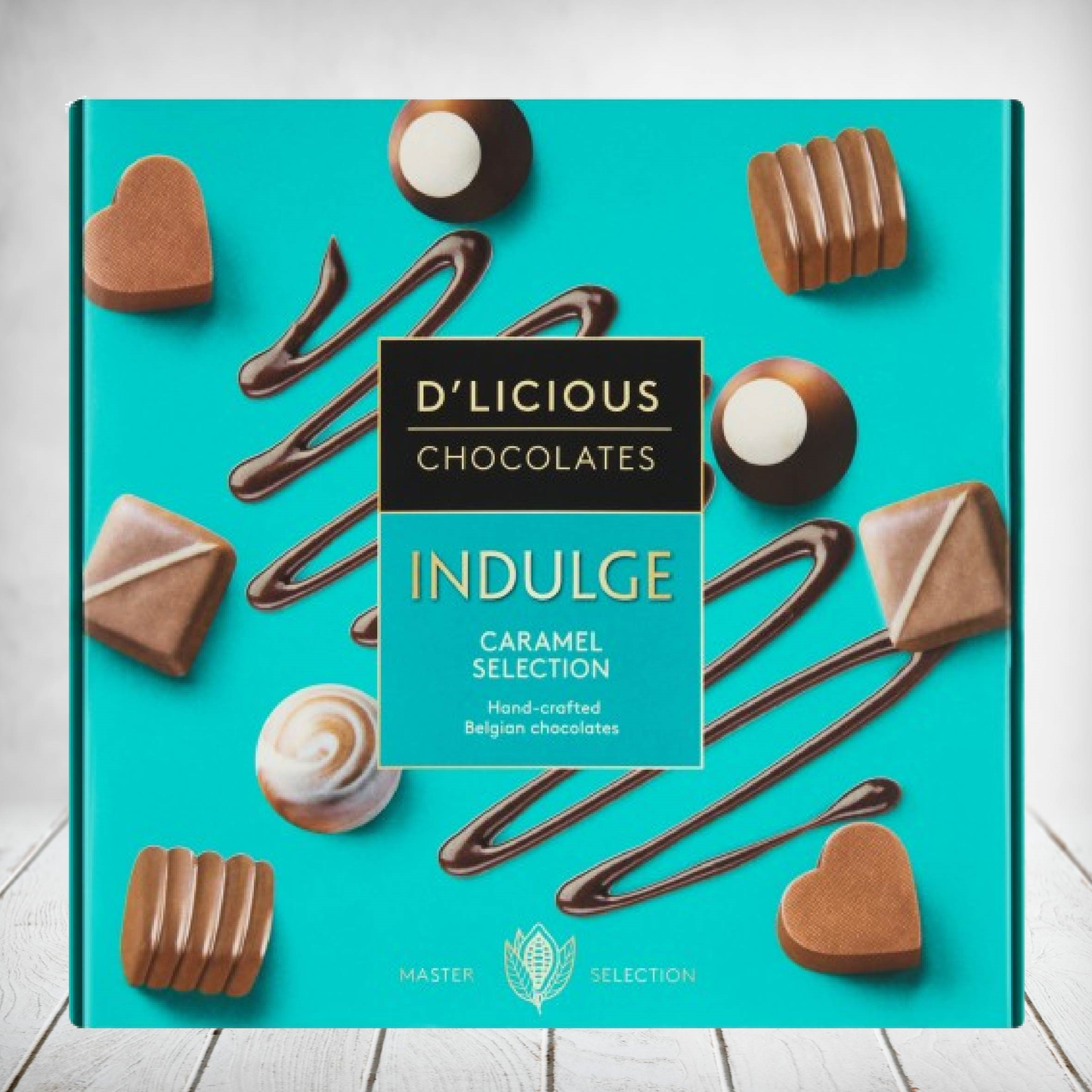 DLicious Chocolates Indulge Caramel Selection 128g