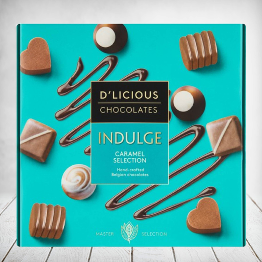 DLicious Chocolates Indulge Caramel Selection 128g