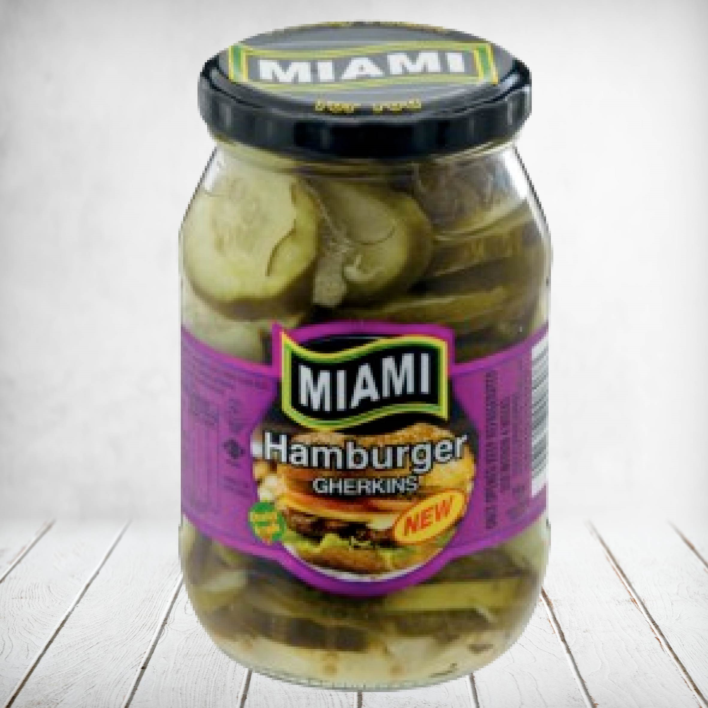 Miami Pickles Sweet & Tangy Hamburger Slices 380g