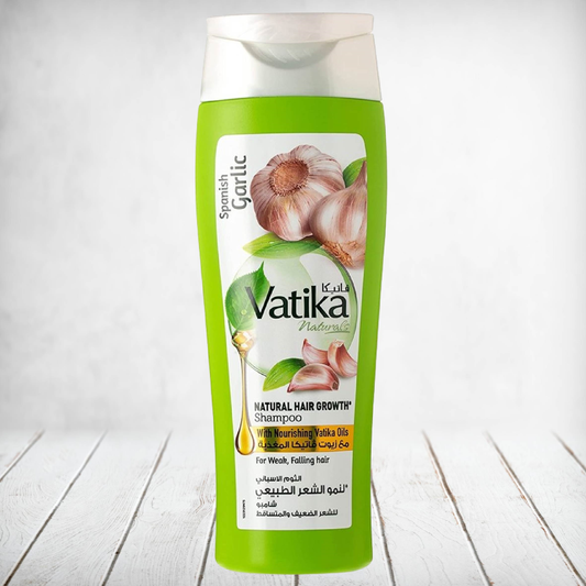 Vatika Spanish Garlic Natural Hair Growth Shampoo 200ml