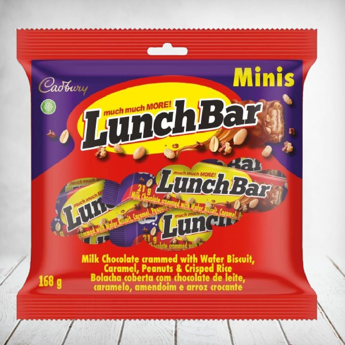 Cadbury Lunchbar Minis 168g