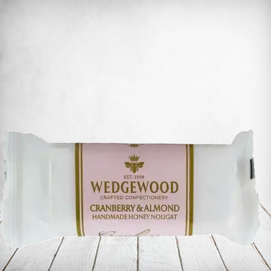 Wedgewood Honey Nougat - Cranberry & Almond 50g