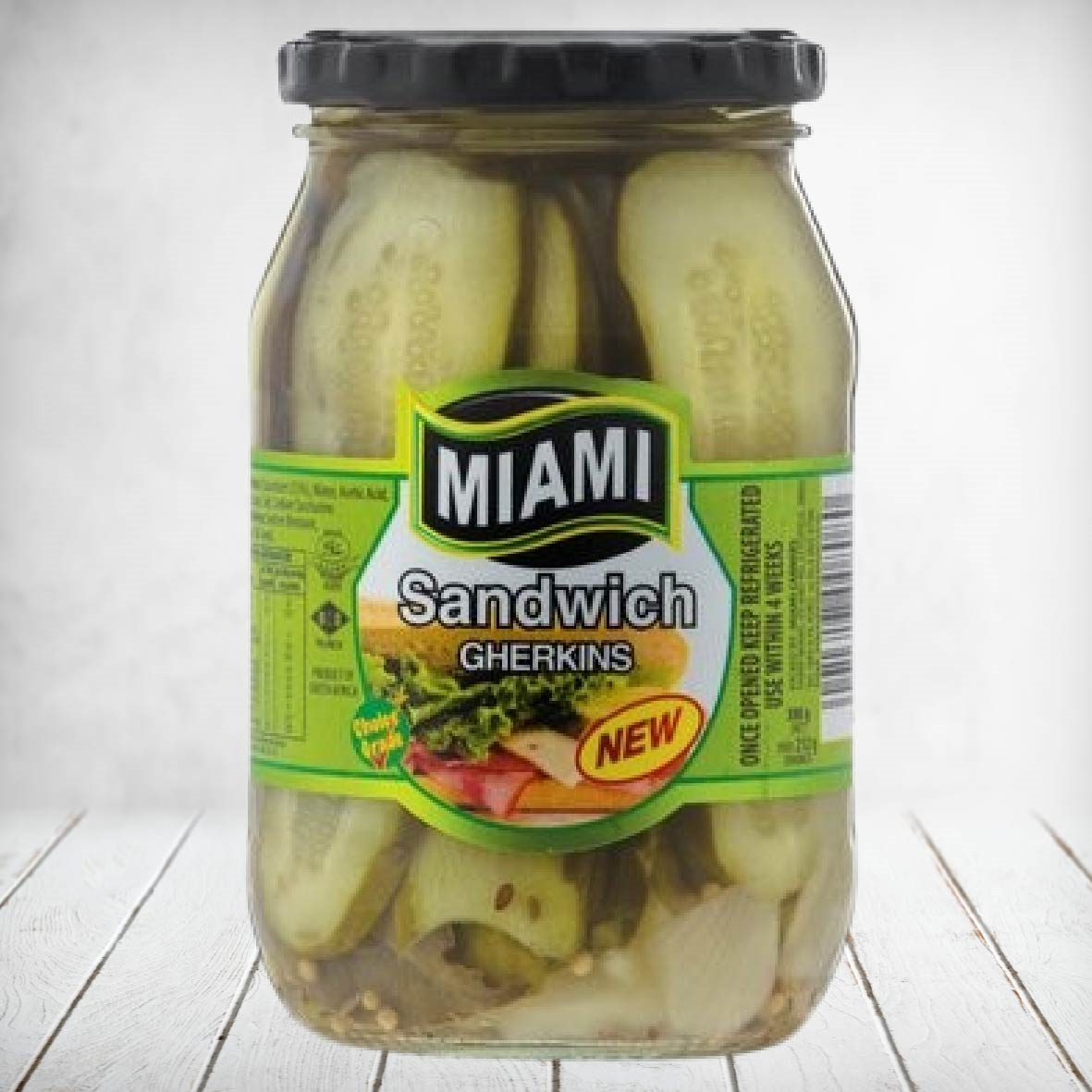 Miami Pickles Sweet & Tangy Sandwich Slices 380g