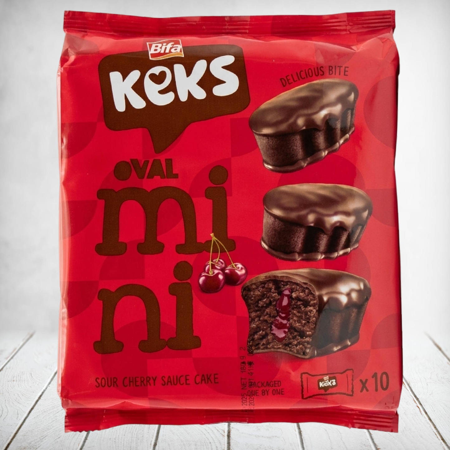 Keks Mini Cupcake Sour Cherry 10s