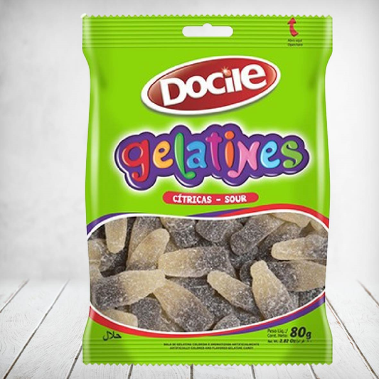 Docile Cola Bottles 80g