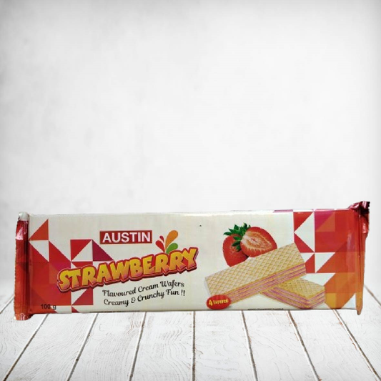 Austin Strawberry Wafer 100g