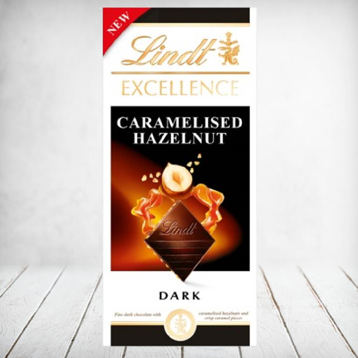 Lindt Slab Excellence Caramelised Hazelnut 100g
