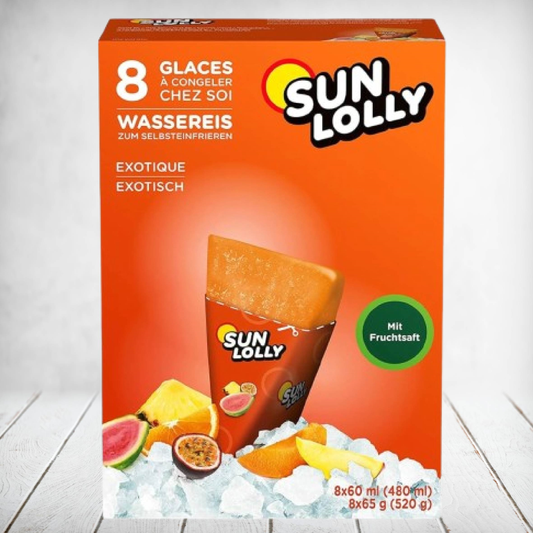 Sun Lolly 8pcs - Exotic Fruit 60ml