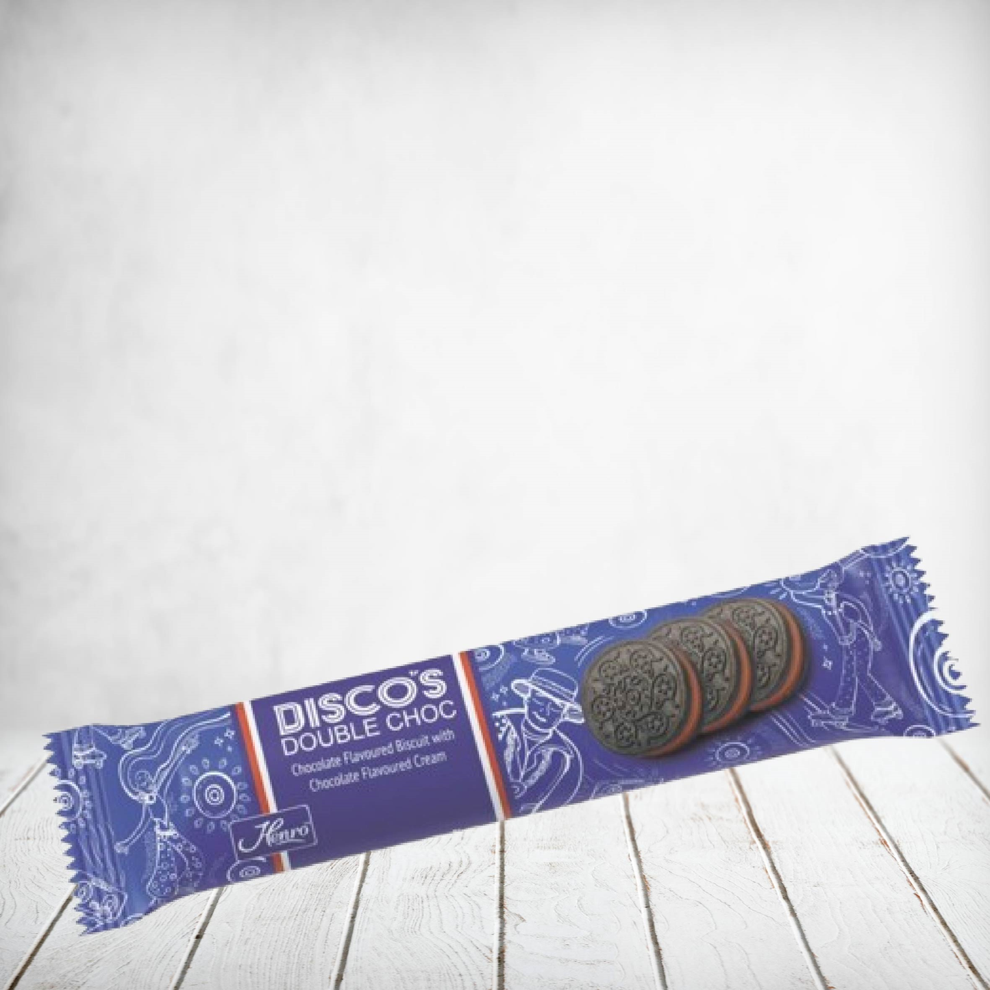 Henro Discos Double Choc 120g
