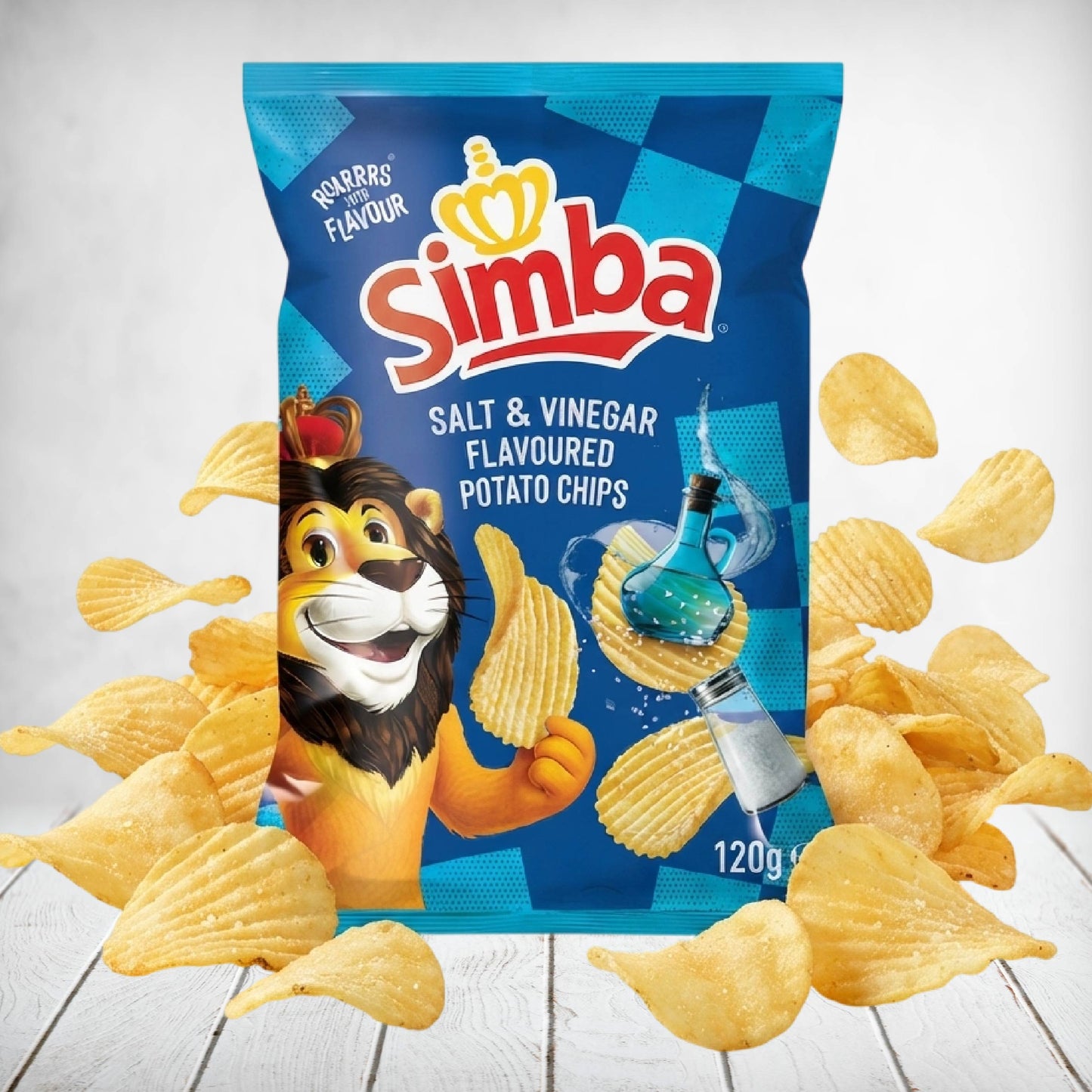 Simba Salt & Vinegar 120g