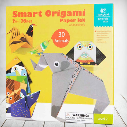 Smart Origami Paper Kit - Animal World