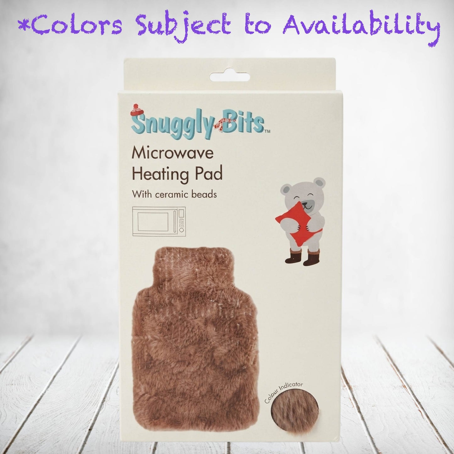 Snuggly Bits Microwave Heating Pad With Cover