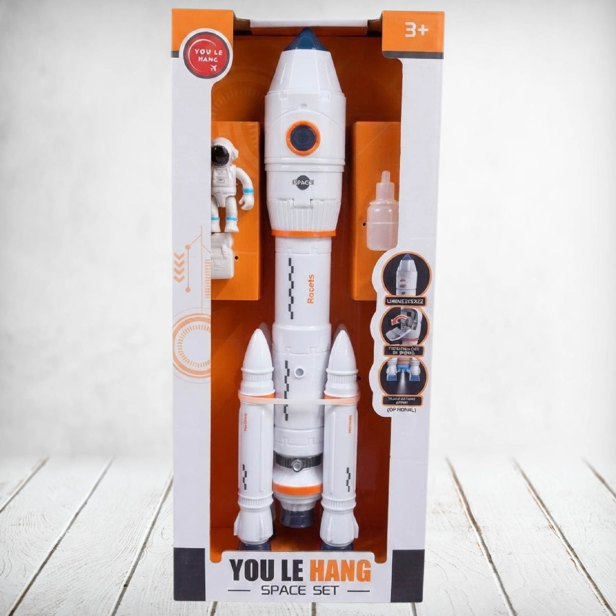 Space Rocket with Astronaut