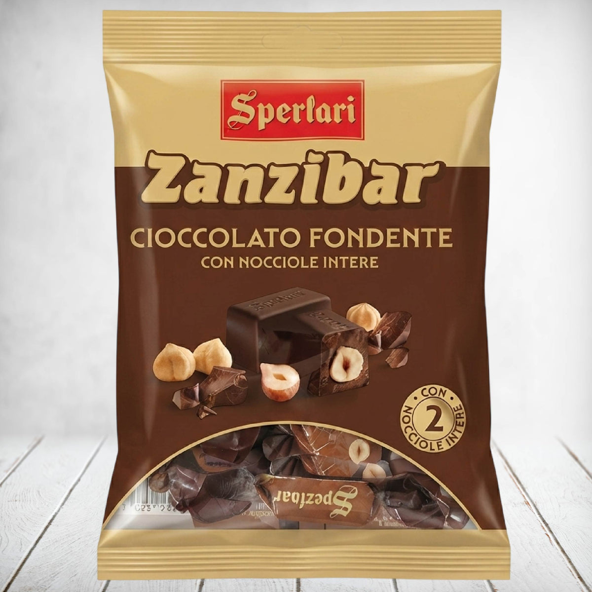 Sperlari Zanzibar Dark Choc with Hazelnut 117g
