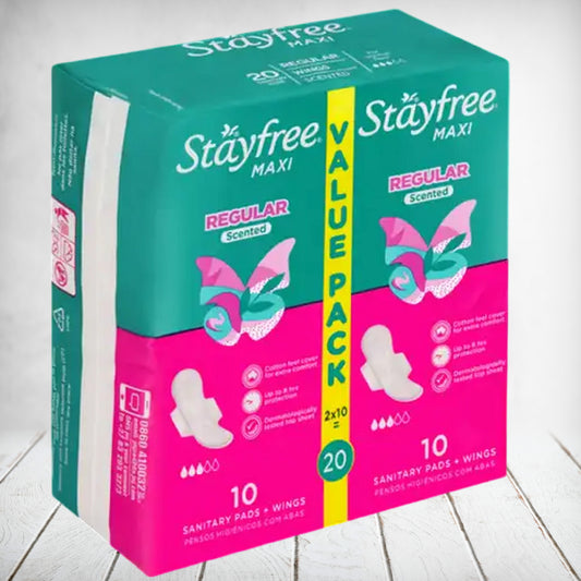 Stayfree Maxi Regular Pads Scented 20s
