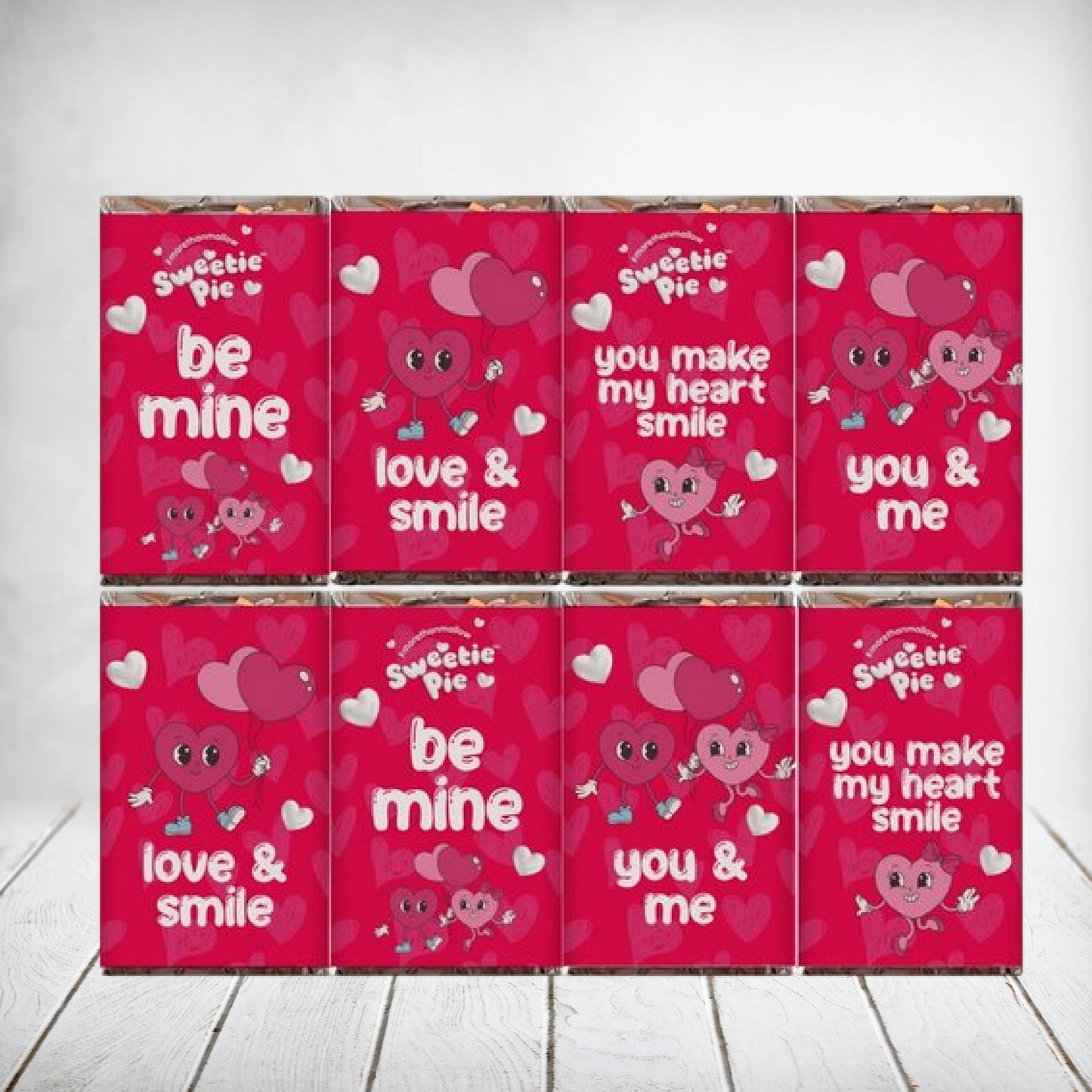 Sweetie Pie Mini Chocolates 8x7g