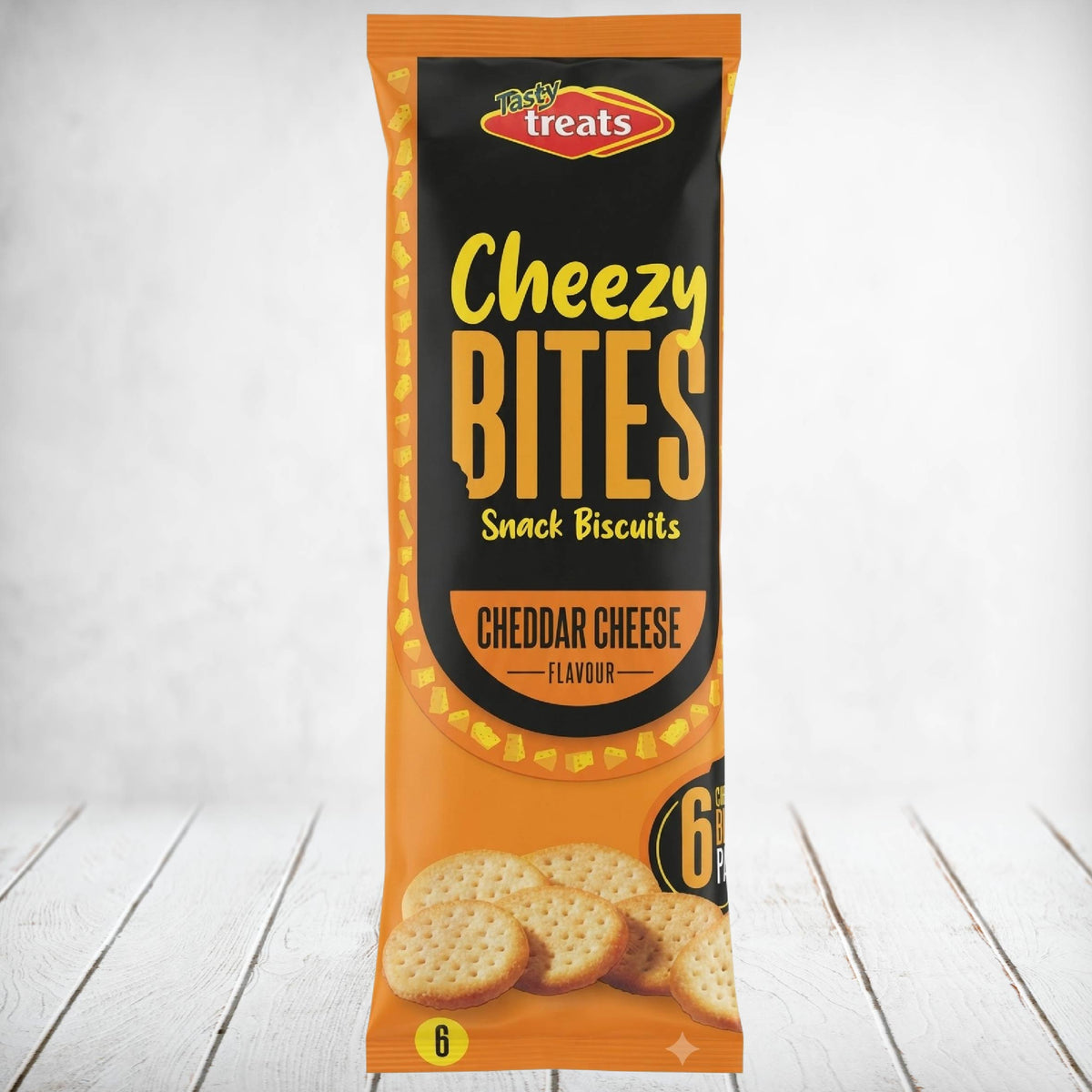 Cheezy Bites - Cheddar 6x30g