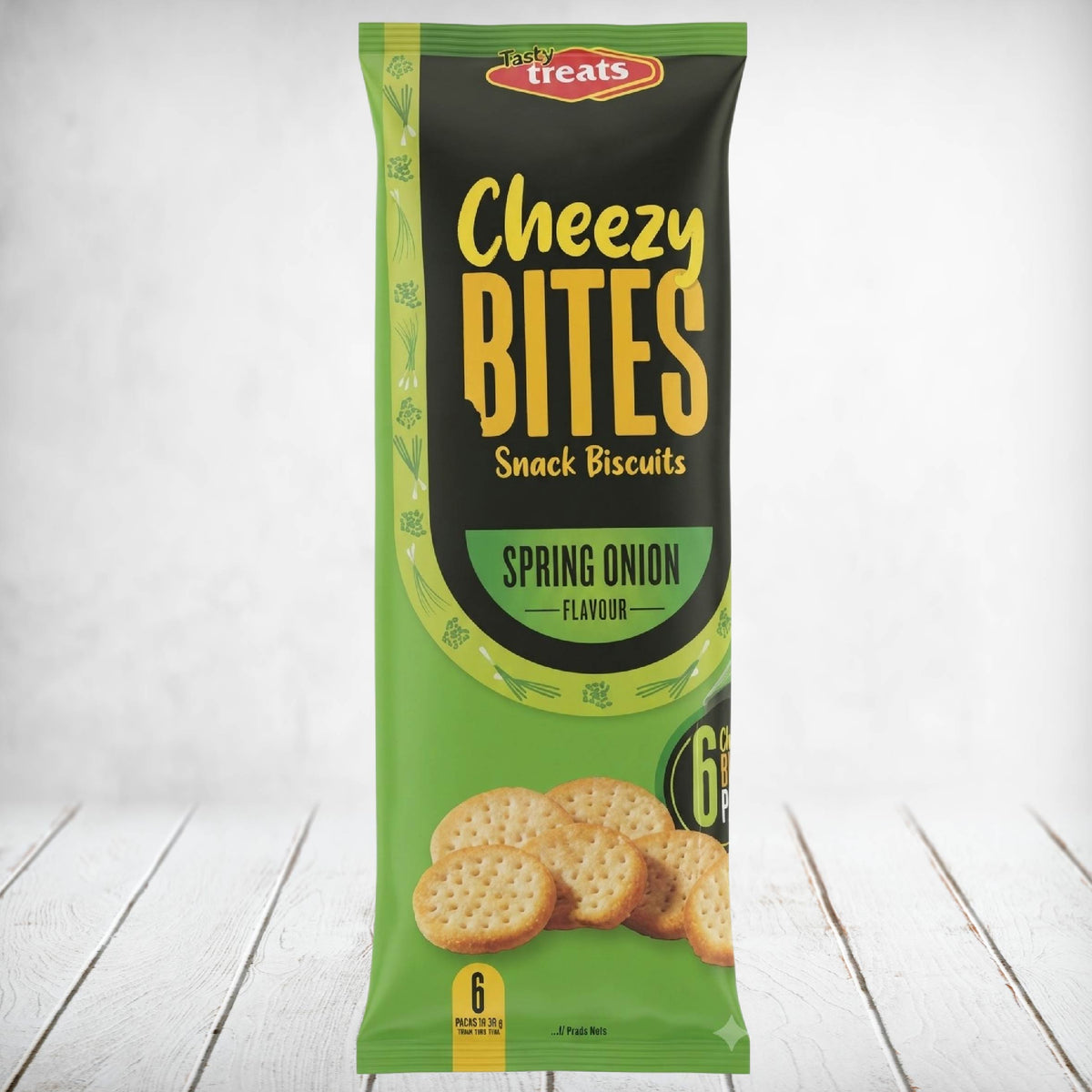 Cheezy Bites - Spring Onion 6x30g