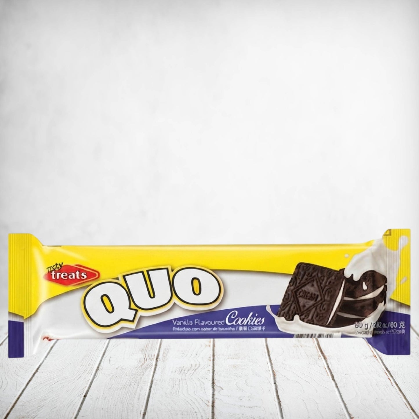 Tasty Treats Quo Vanilla 80g