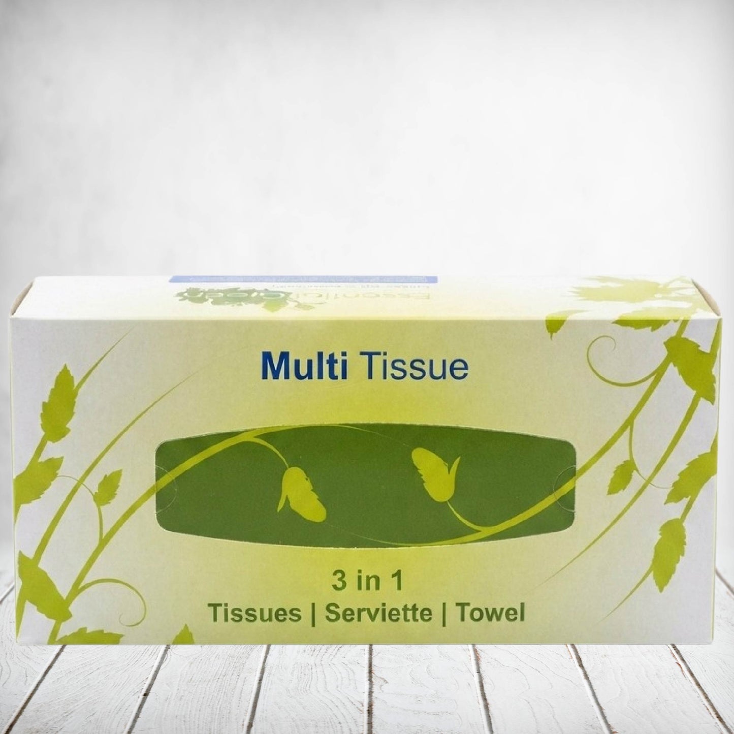 Tissues Essential Green 200s 2ply