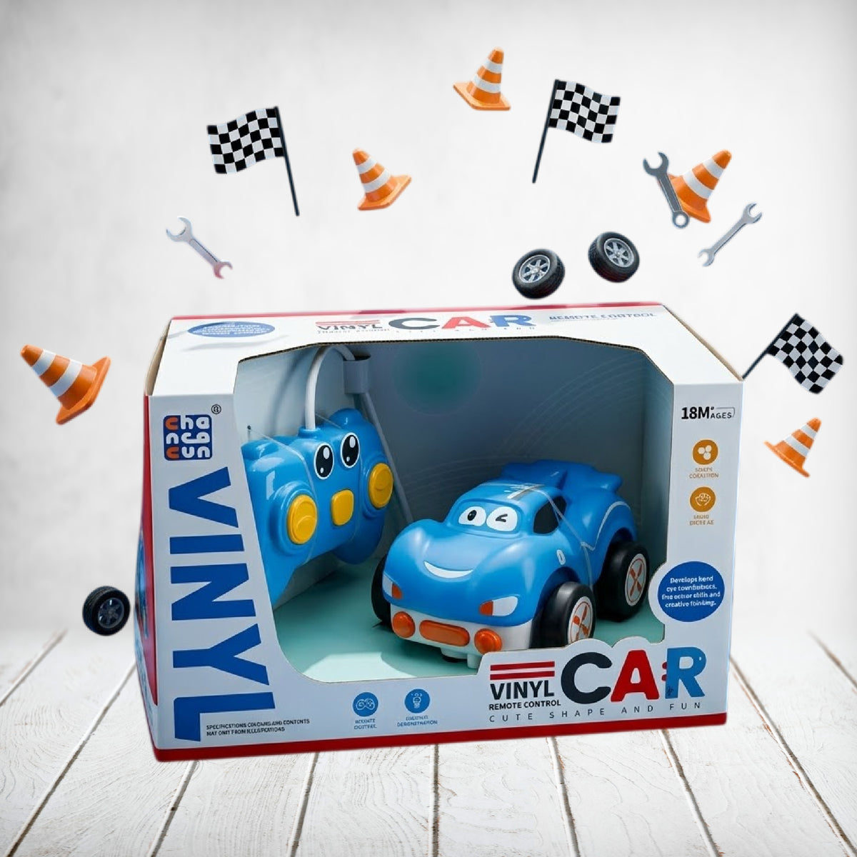 Toddler Vinyl Remote Car
