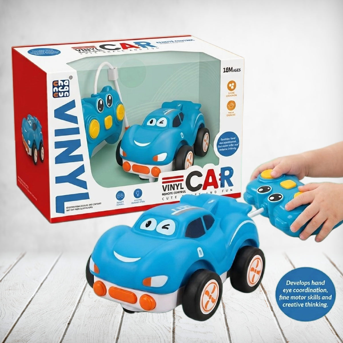Toddler Vinyl Remote Car