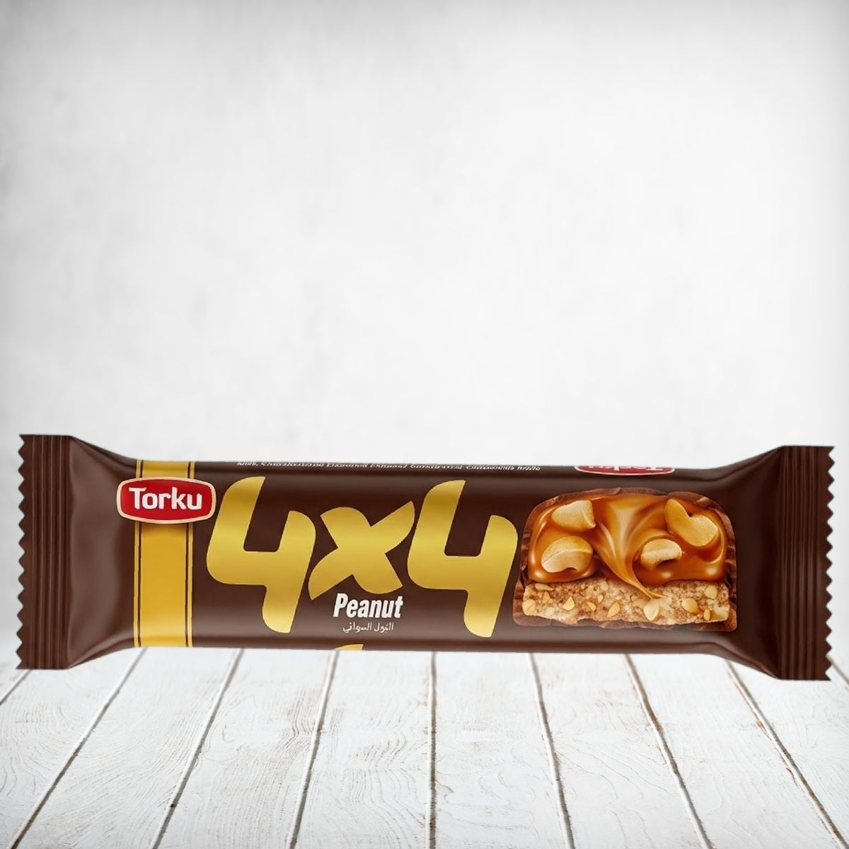 Torku 4x4 Nougat bar with Caramel and Peanut 40g