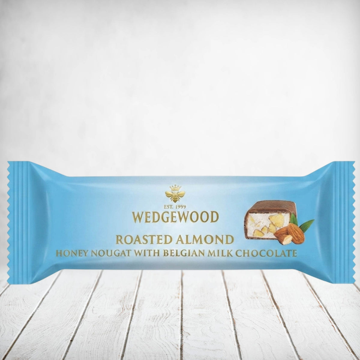 Wedgewood Nougat with Milk Choc Almond 40g