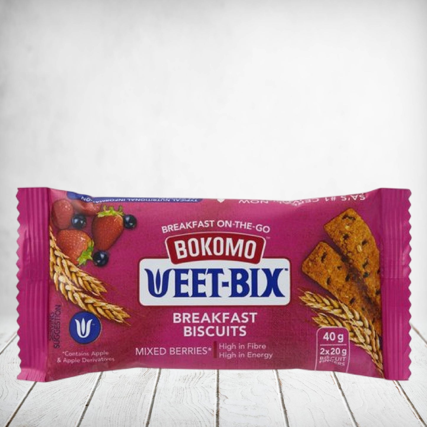 Weet-Bix Breakfast Biscuit Mixed Berry 40g