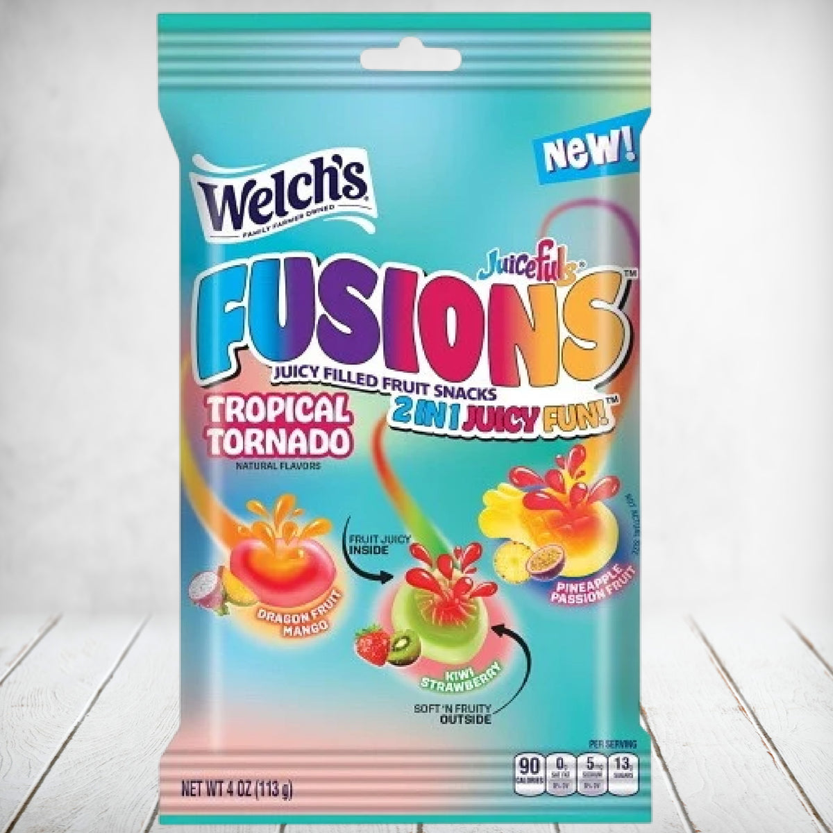 Welchs Fusion Juicy Filled Gummies 113g