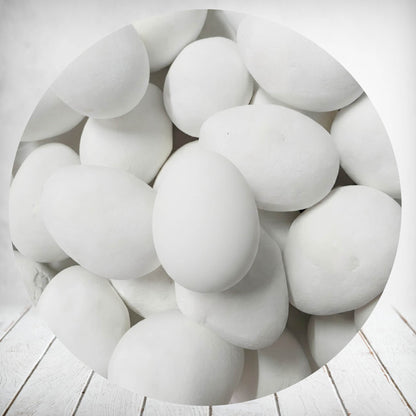 White Candy Coated Chocolate Eggs 7s