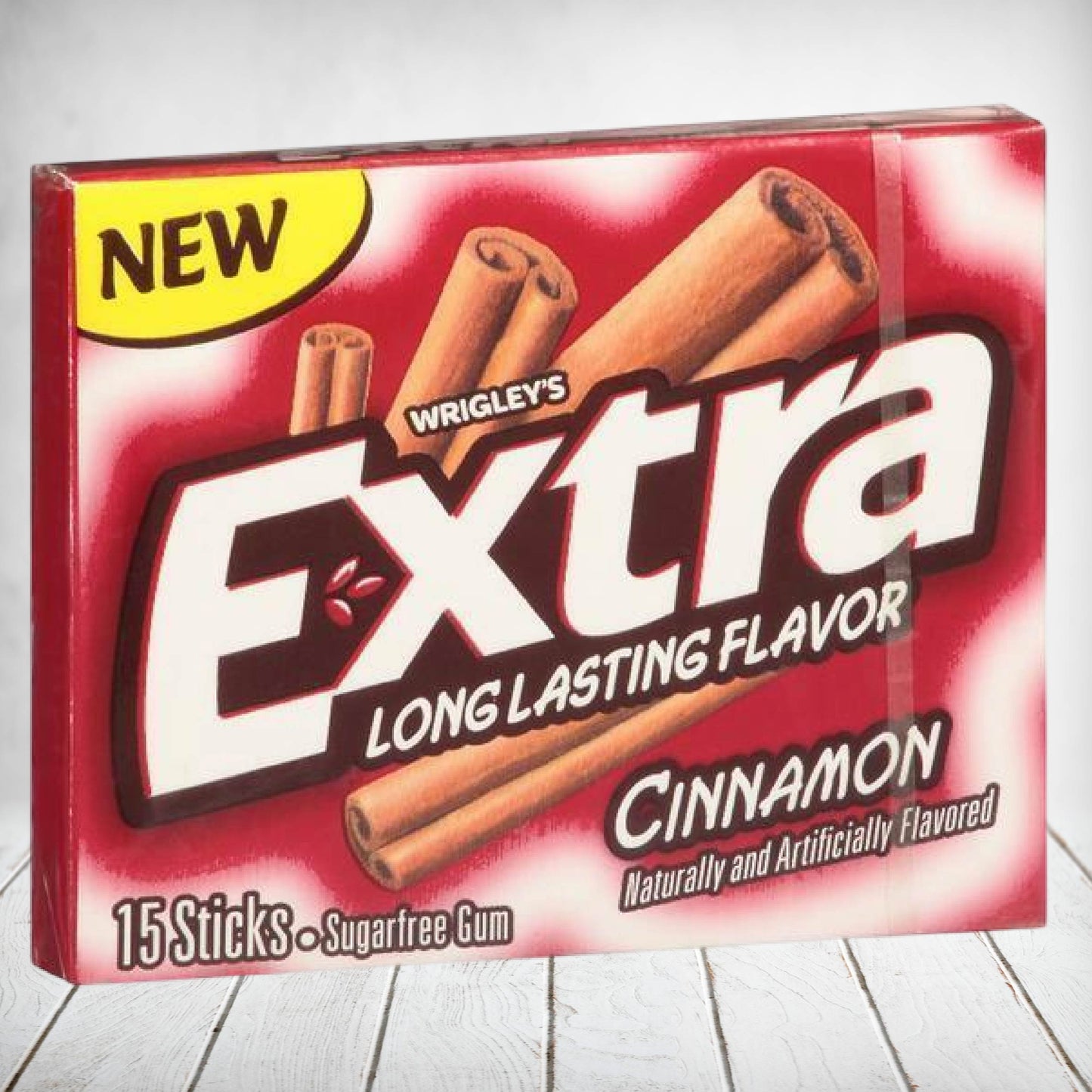 Wigleys Xtra Cinnamon Sour Fruit Gum 15s