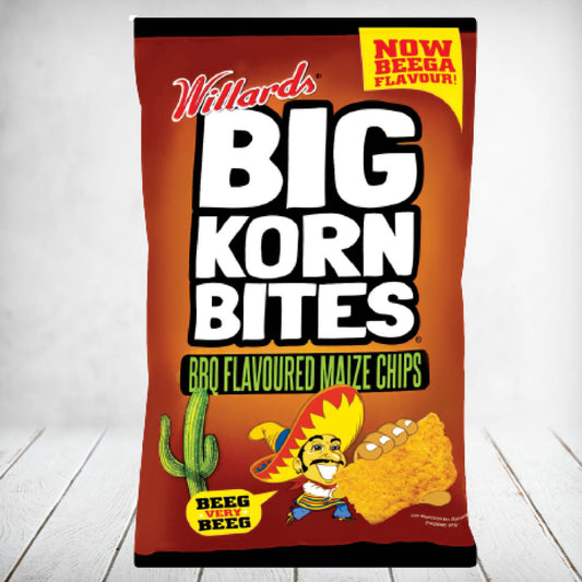 WIllards Big Korn Bites BBQ 50g