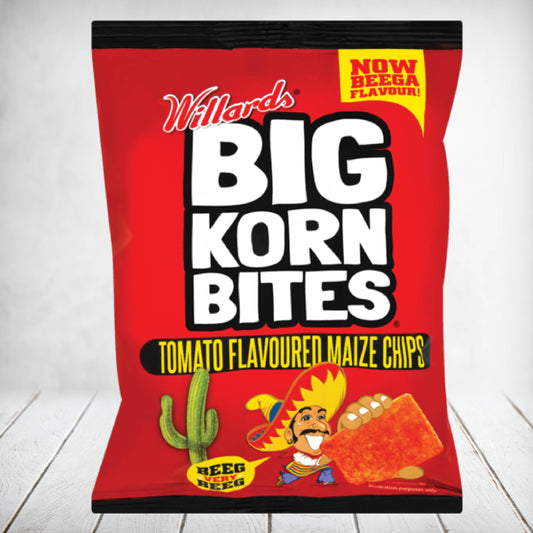 Willards Big Korn Bites Tomato 50g