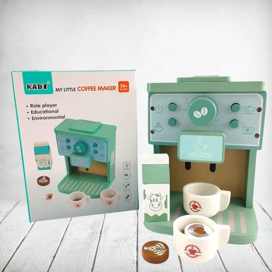 Wooden Coffee Machine