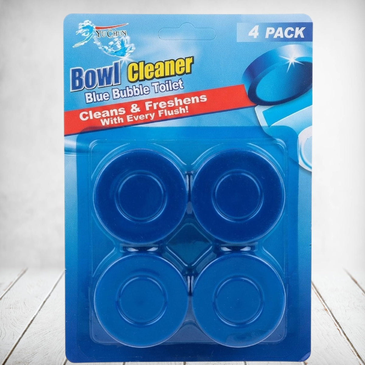 YuChun Bowl Cleaner Toilet Blocks 4 pack