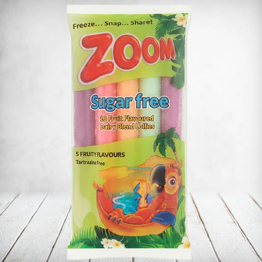 Zoom Sugar Free Dairy Blend Ice Lollies 90ml