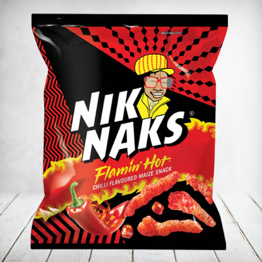 NikNaks Chilli Flaming Hot 135g
